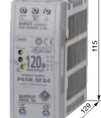 Zasilacz na szynę DIN 24V