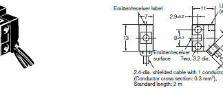 Czujnik optyczny E3C-1