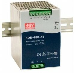 Zasilacz MEANWELL serii SDR-480..